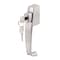 Prime-Line Aluminum, Push Button Screen or Storm Door Latch with Tie Down and Key (Single Pack) K 5089 - alternate 1